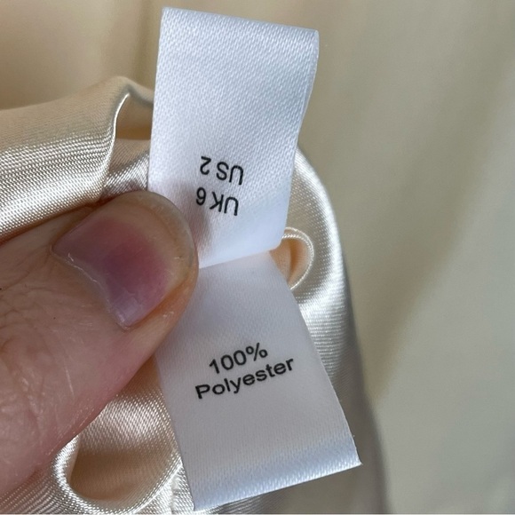 ALICE BY TEMPERLEY FLORAL LACE COQUETTE CABARET BUTTON DOWN SLIP DRESS - Picture 14 of 15